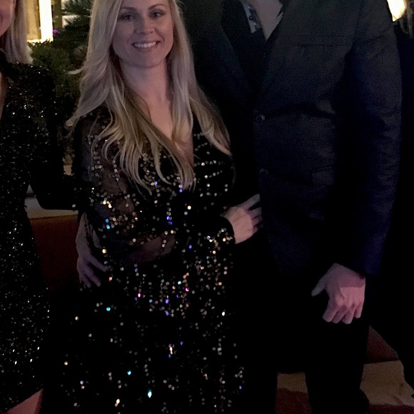 Black and gold romper - Picture 3 of 3